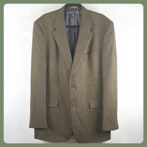Vintage Hart Schaffner Marx Nordstrom Mens‎ Blazer Sport Coat Jacket Houndstooth